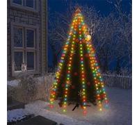 vidaXL Kerstboomverlichting met 300 LED's meerkleurig net 300 cm328891 G