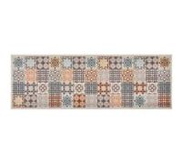 vidaXL Tapis de cuisine lavable Mosaïque 45x150 cm Multicolore