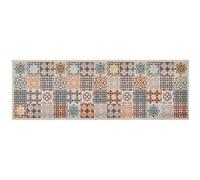 vidaXL Tapis de cuisine Mosaïque lavable Multicolore 60x180 cm