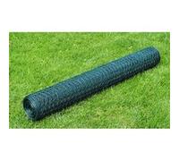 vidaXL Grillage en acier galvanisé revêtu de PVC 25x0,75 m Vert