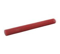 vidaXL Grillage acier avec PVC 25x1,5 m - Rouge