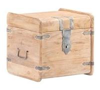vidaXL Kist 40x40x40 cm massief acaciahout289648 Brun G