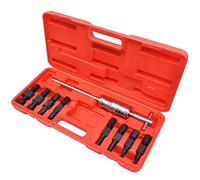vidaXL Kit arrache extracteur de roulement intérieur marteau à inertie 9 pcs