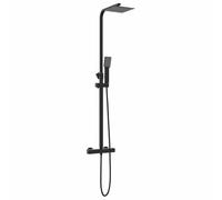vidaXL Ensemble de douche thermostatique en acier inoxydable, modèle 201