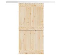 Vidaxl Kit de porte coulissante - Rail 200 cm