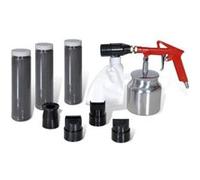 Kit de sableuse à air 3 bouteilles de sable et 4 buses incluses