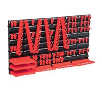 vidaXL Kit de stockage avec panneaux muraux 71 pcs