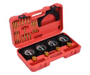 vidaXL Kit d'outils de jauge synchroniseur vide