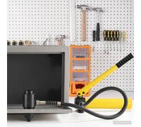 Outils à sertir hydraulique - VIDAXL - 22-60 mm - Jaune - Acier - 6 jeux d'adaptateurs de presse inclus