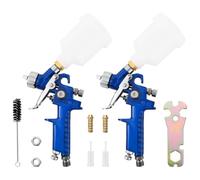 vidaXL Kits de Pistolet de Peinture HVLP avec Tasse de 125 ML 125 ML