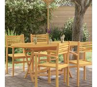 vidaXL Klappbarer Gartentisch 160x85x75 cm Massivholz Eukalyptus