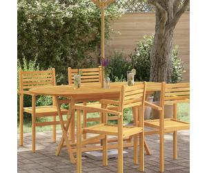 vidaXL Klappbarer Gartentisch 160x85x75 cm Massivholz Eukalyptus