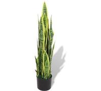 vidaXL Kunst sanseveria plant met pot 90 cm groen244427 Vert G