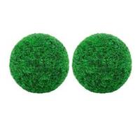 Vidaxl Boules De Buis Artificielles 2 Pcs 27 Cm