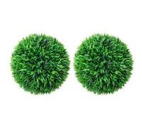 vidaXL Kunstbuxusbollen 2 st 38 cm315474 Vert G
