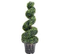 vidaXL Plante de buis artificiel en spirale avec pot Vert 100 cm