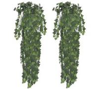 vidaXL Kunstplanten 2 st klimop 90 cm groen241366 Vert G