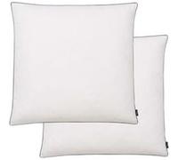 Vidaxl Oreiller 2 Pcs Remplissage De Duvet Lã©Ger 80 X 80 Cm Blanc