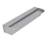 Lame d eau rectangulaire 45 cm Acier inoxydable pour piscine
