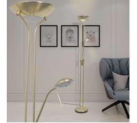 vidaXL Lampadaire à LED 242731 – 23 W – Éclairage réglable – Lampe sur pied