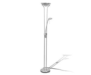 vidaXL Lampadaire à LED à Eclairage Réglable Lampe sur Pied Vasque Sol Salon