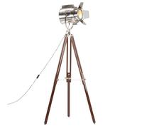 Vidaxl Lampadaire À Trépied Bois De Manguier Massif 180 Cm Marron