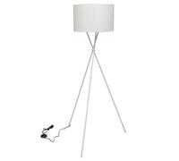 Vidaxl Lampadaire Avec Support Blanc 139 Cm