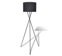 vidaXL Lampadaire - Noir