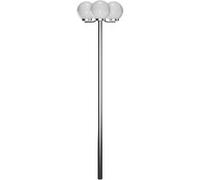 vidaXL Candélabre de jardin 3 flammes 220 cm