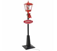 vidaXL Lampadaire de Noël avec Lumière de Noël Réverbère Ornement Décoration Jardin Extérieur 180 cm LED