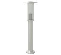 Vidaxl Lampadaire D'extérieur Argenté 60 Cm Acier Inoxydable