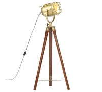 VidaXL Lampadaire rétro bois de manguier