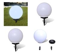 vidaXL Lampe d'allée LED 40 cm avec piquet de terre - Lampe de jardin - Lampes de jardin - Eclairage extérieur - Eclairage extérieur