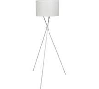 vidaXL Lampadaire - Blanc