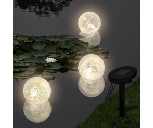 vidaXL Lampe flottante 6 pcs. LED pour étang et piscine