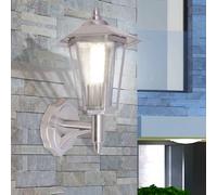 vidaXL Lampe murale extérieure Acier inoxydable