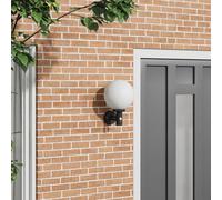 Vidaxl Lampe Murale Extérieure Avec Capteur Noir Ip44