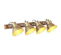 Vidaxl Lampe Murale Industrielle Laiton 90x25 Cm E27