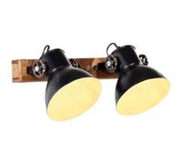 Vidaxl Lampe Murale Industrielle Noir 45x25 Cm E27