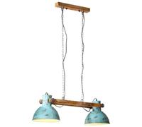 Vidaxl Lampe Suspendue 25 W Bleu Délavé 85x28x109 Cm E27