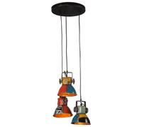 Vidaxl Lampe Suspendue 25 W Multicolore 30x30x100 Cm E27