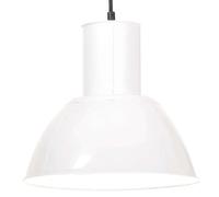 vidaXL Lampe suspendue - Blanc