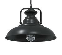 Vidaxl Lampe Suspendue E27 Noir Ø 31 Cm Fer