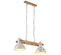 Vidaxl Lampe Suspendue Industrielle 25 W Argenté 109 Cm E27