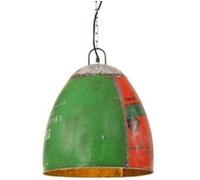 vidaXL Lampe Suspendue Industrielle - Multicolore