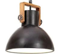 vidaXL Lampe Suspendue Industrielle Luminaire Eclairage Suspension Salon Chambre à Coucher Salle à Manger Intérieur 25 W 320536 Noir G