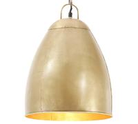 VidaXL Lampe Suspendue Laiton Rond 32 cm