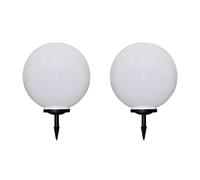 vidaXL Lampes d'allée 2 pcs. LED 50 cm avec piquet de terre
