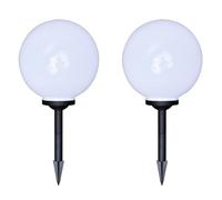 vidaXL Lampes d'allée 4 pcs. LED 30 cm avec piquet de terre