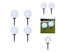 vidaXL Lampes de chemin 4 pcs. LED 30 cm avec piquet de terre - Éclairage extérieur